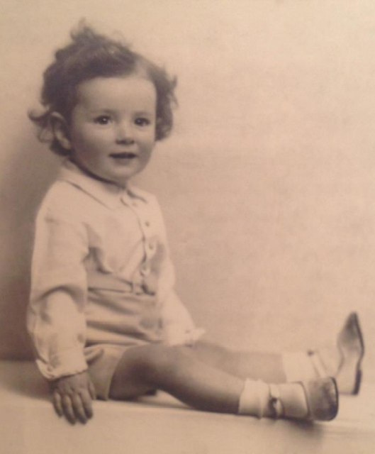 Hugh Livingston as a toddler