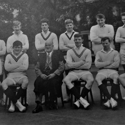 Hillhead High School 1St Cricket XI 1962. Courtesy Of Kenneth Macaldowie