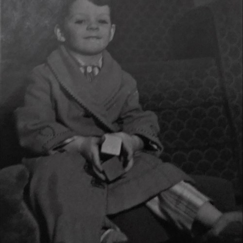 Kenneth Macaldowie Aged 3 At Home In Aberdeen