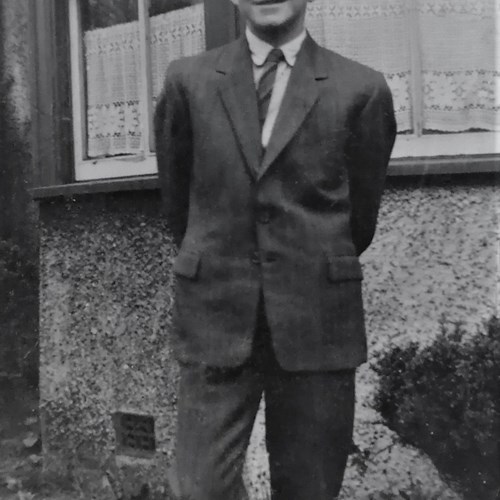 Graeme St Clair First Suit Circa 1958