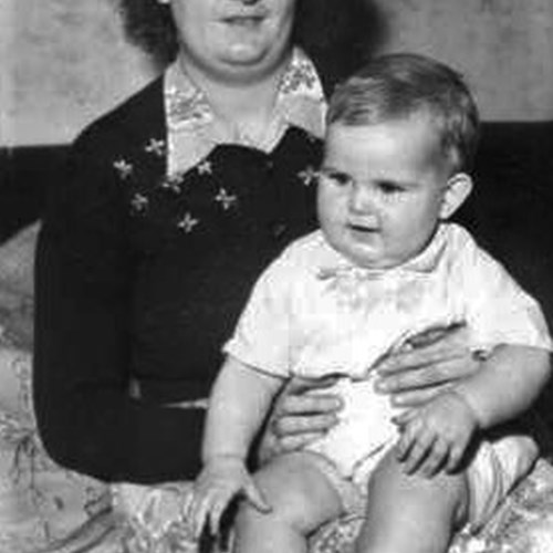 Murdo Morrison And His Aunt Betty Campbell Early 1950S