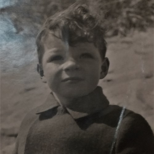 Kenneth Macaldowie Aged 3 On Aberdeen Beach
