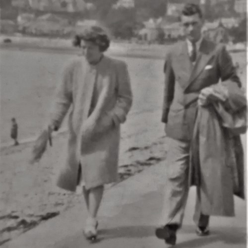 Graeme St Clair's Mum And Dad On Holiday Mid 1940S