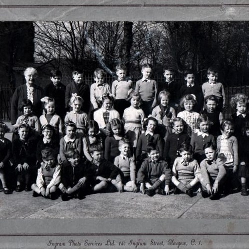 Sandy Boyle, Garrioch Primary, Hotspur, Maryhill, 1957