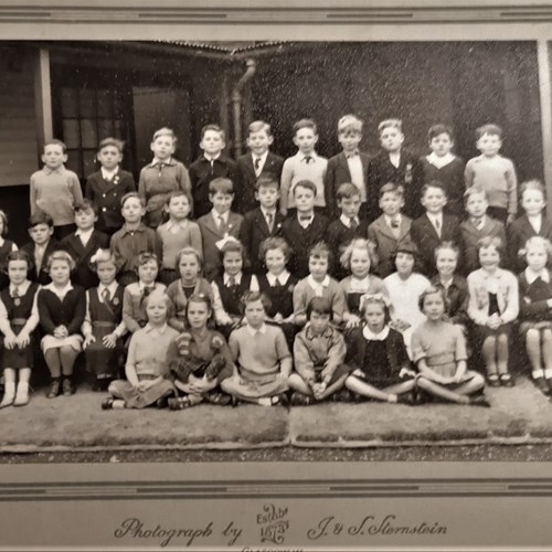 Knightswood Primary Class Photo Circa 1955. Courtesy Of Respondent Graeme St Clair