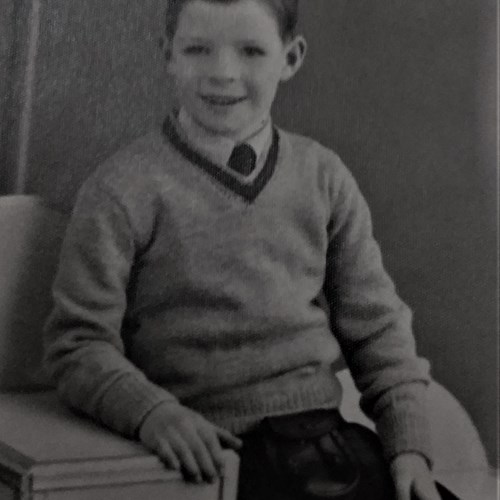 Kenneth Macaldowie Aged 9 At The Photograper's